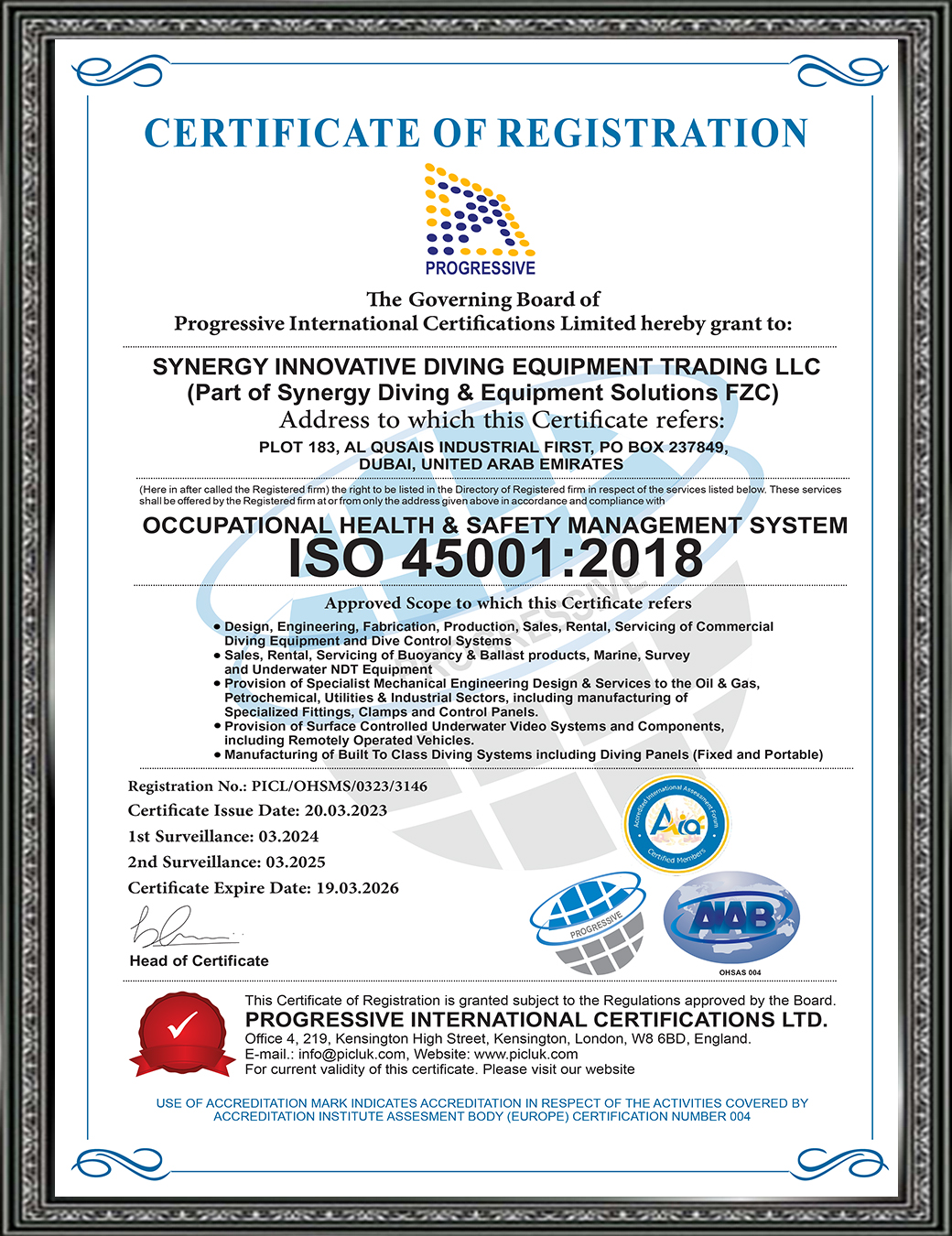 ISO 45001:2018